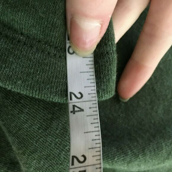 J. Crew Sweater Womens Sz XS Green Knit Buttoned Turtleneck Pullover Tunic‎ - Picture 8 of 8